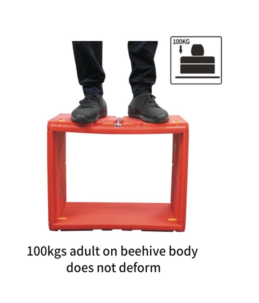 BeeHive Plastic Langstroth Size - 2 layers INSULATED Plastic