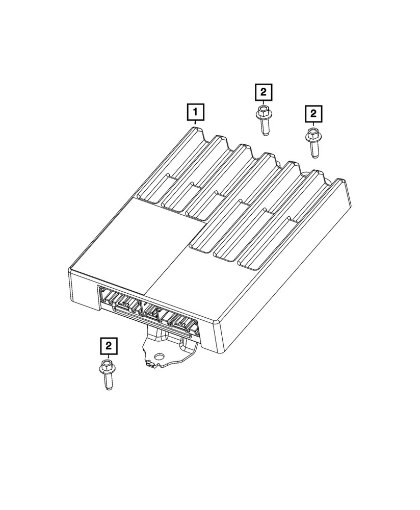 Genuine Mopar Amplifier 68471120AA