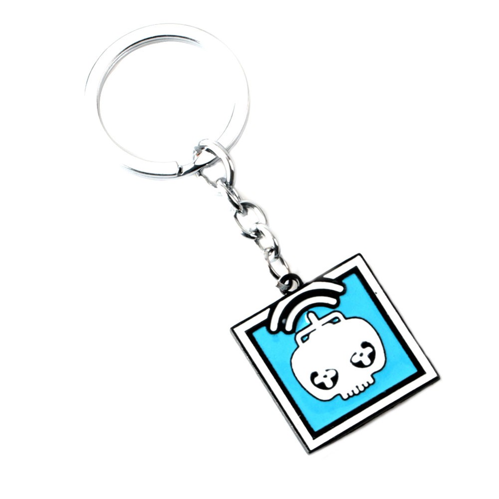 Tom Clancy Rainbow Six Metal Keychain Key Ring Pendant