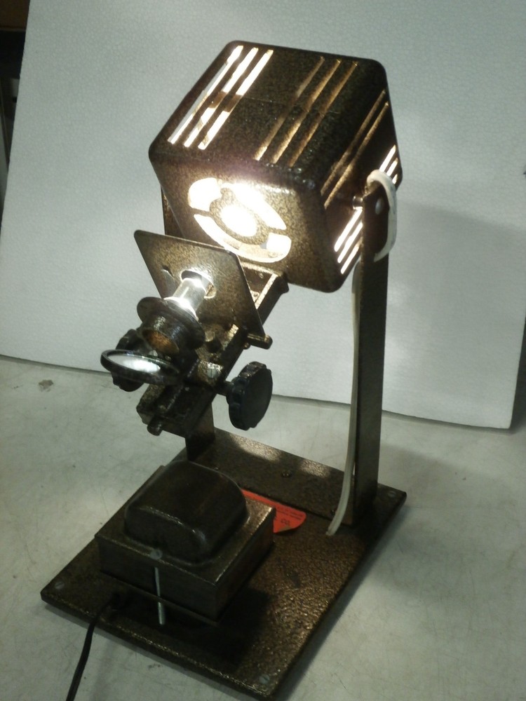Vintage Bioscope Micro Projector Microprojector with Case