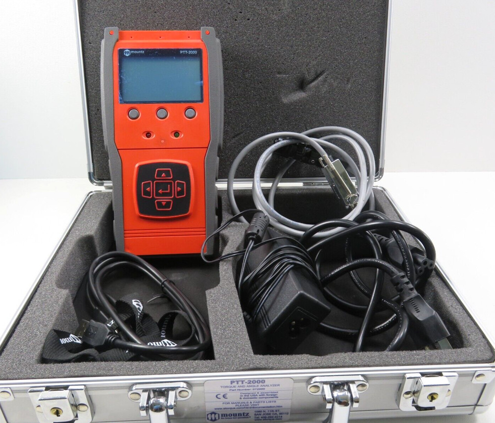 Mountz PTT-2000, 072999 Digital Torque Analyzer