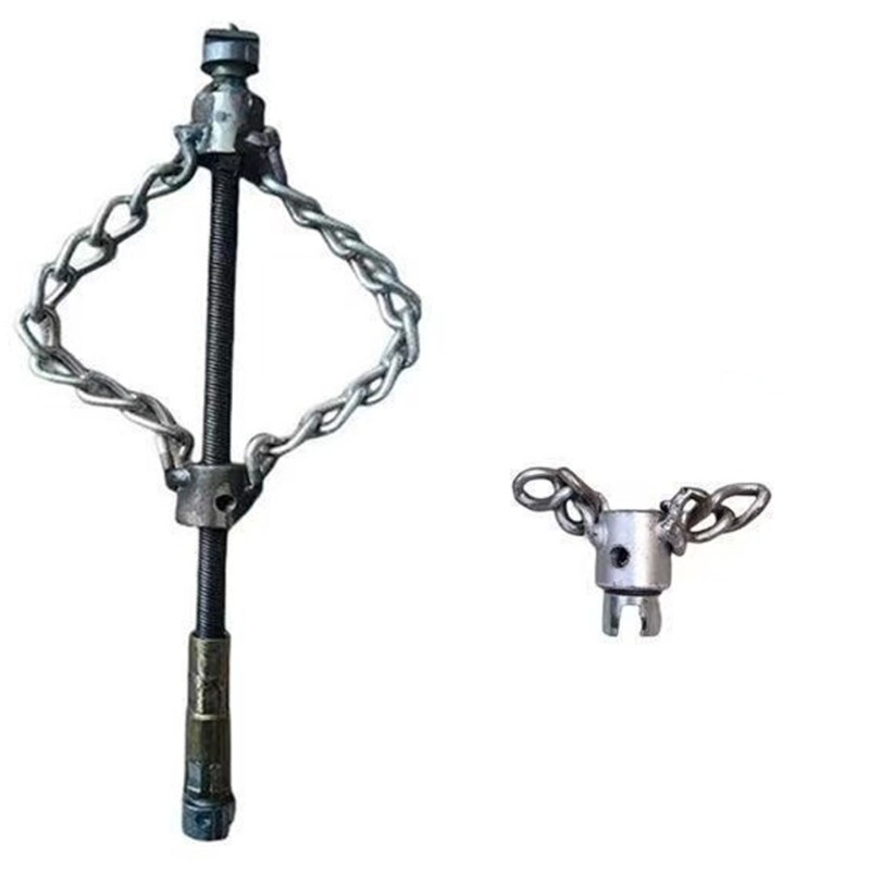 Flexible Shaft PVC Pipe Dredging Chain For Easy Bending In Complex Drainage