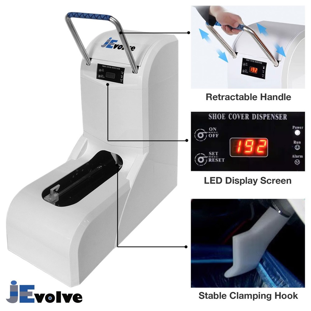 JEVOLVE 400 Pcs Disposable Shoe Cover Machine Refill
