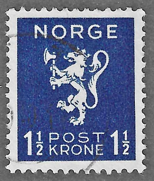 Norway (1941)  - Scott # 236,    Used