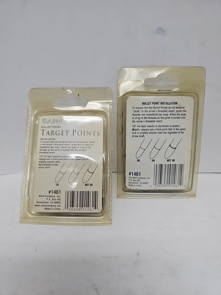 Allen Archery Bullet Points for Target Practice, 11/32", 100 Grain, 2 Pack 12