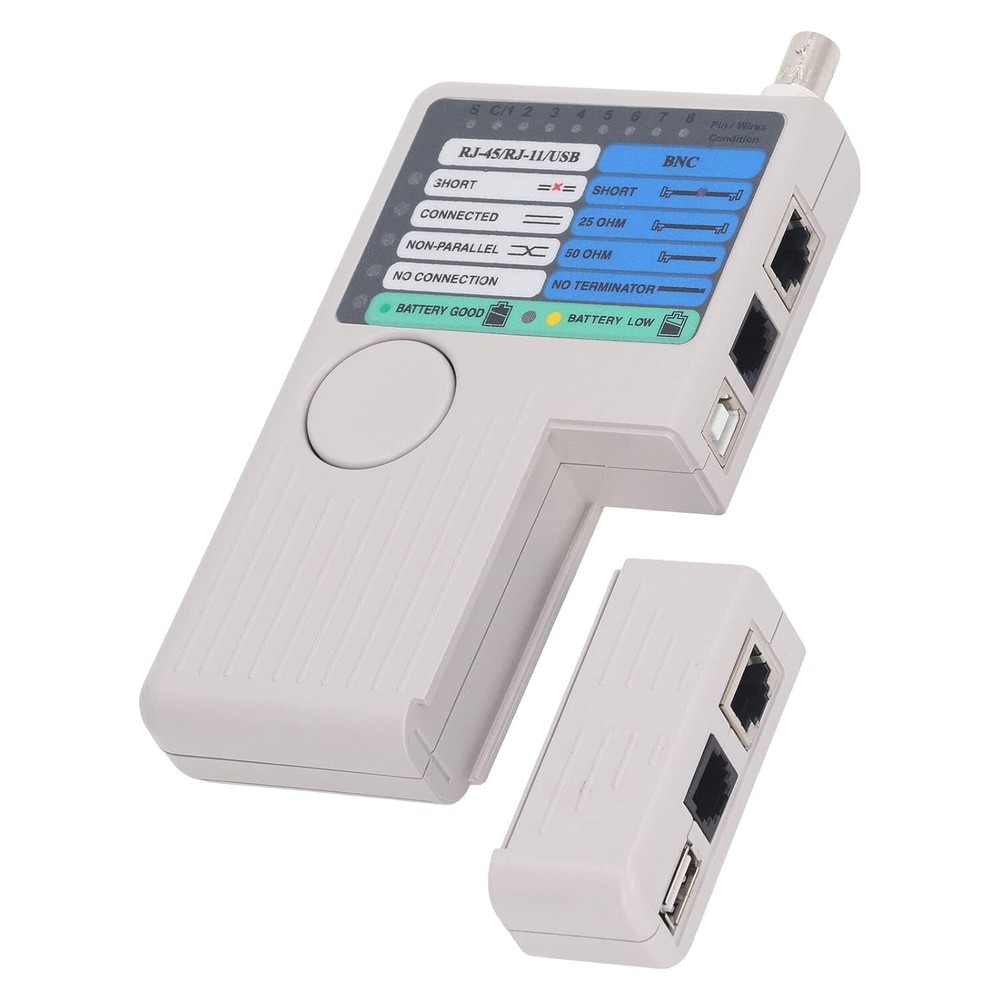 Network Cable Measuring Device / RJ11 / USB / BNC Test