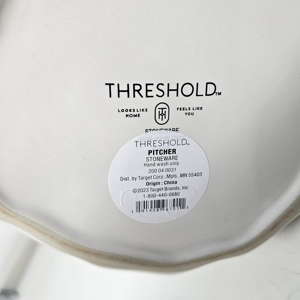 Target Threshold Halloween Stoneware Ghost Beverage Pitcher 1280mL