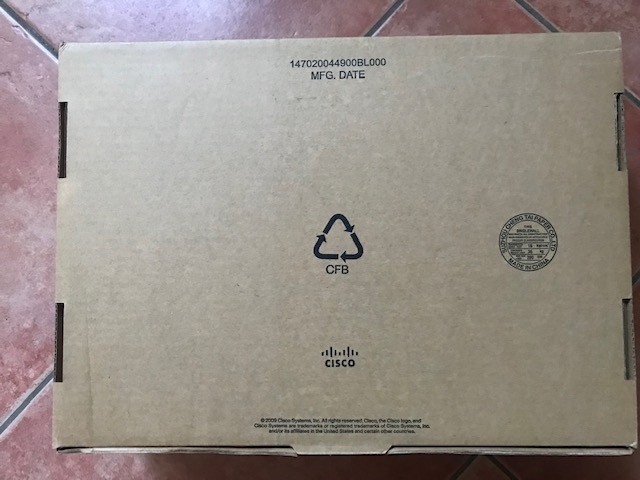 Cisco D9865-H AFN decoder satellite receiver New with cables & remote control