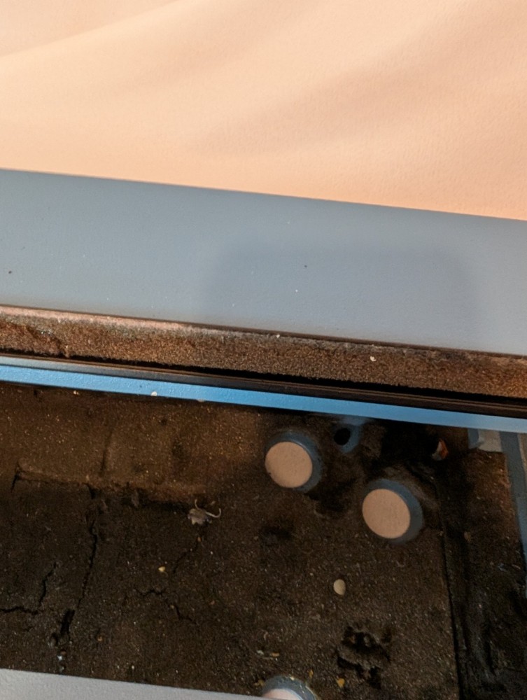 IBM Selectric Typewriter II EMPTY Case shell Blue PARTS ONLY