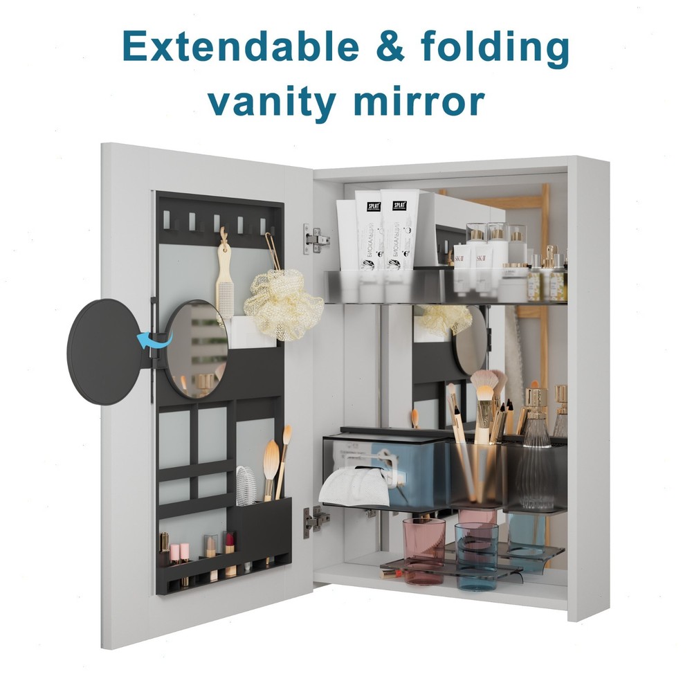 20" Wall Mounted Medicine Cabinet