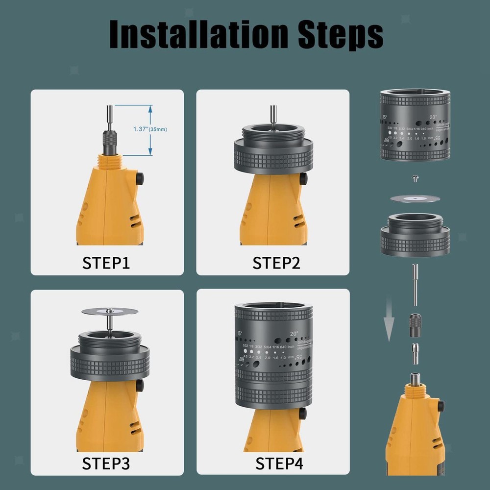 Welding Electrode Sharpener Head Welding Wire Grinding Head 10 Double Sided