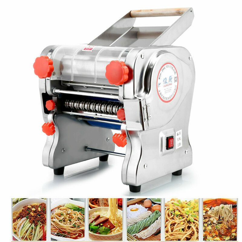 Electric Pasta Maker Noodle Machine Heavy Duty Dough Roller Pressing Machine