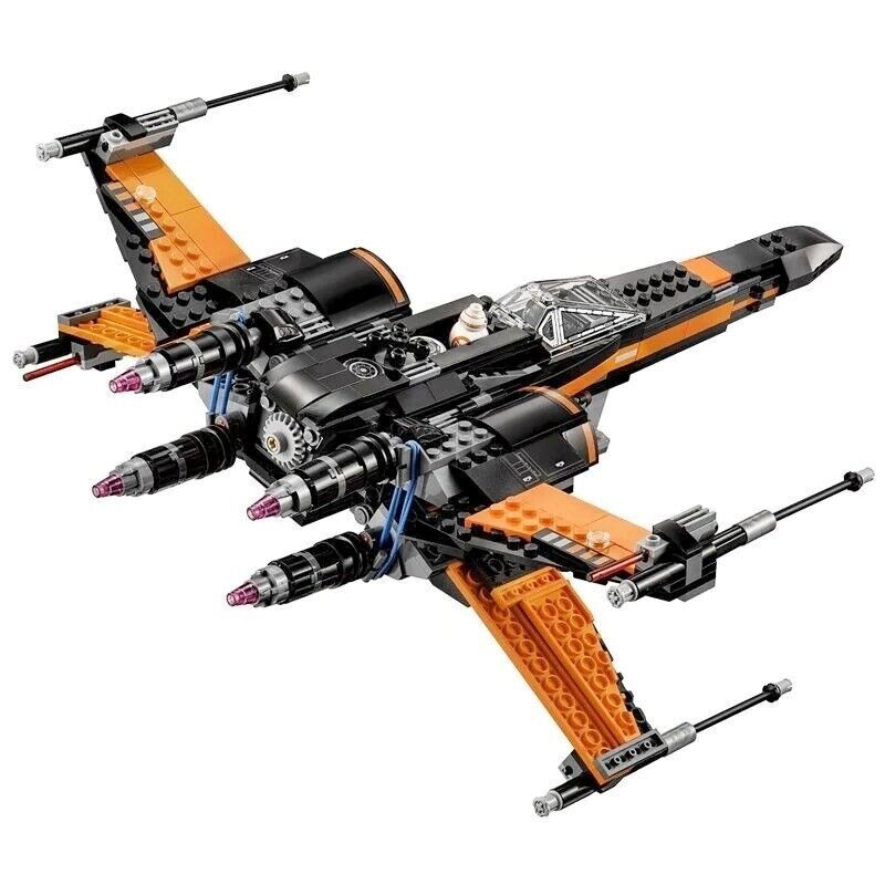 748PCS Galactic Starfighter Building Blocks Model Kit 75102 (Compatible)