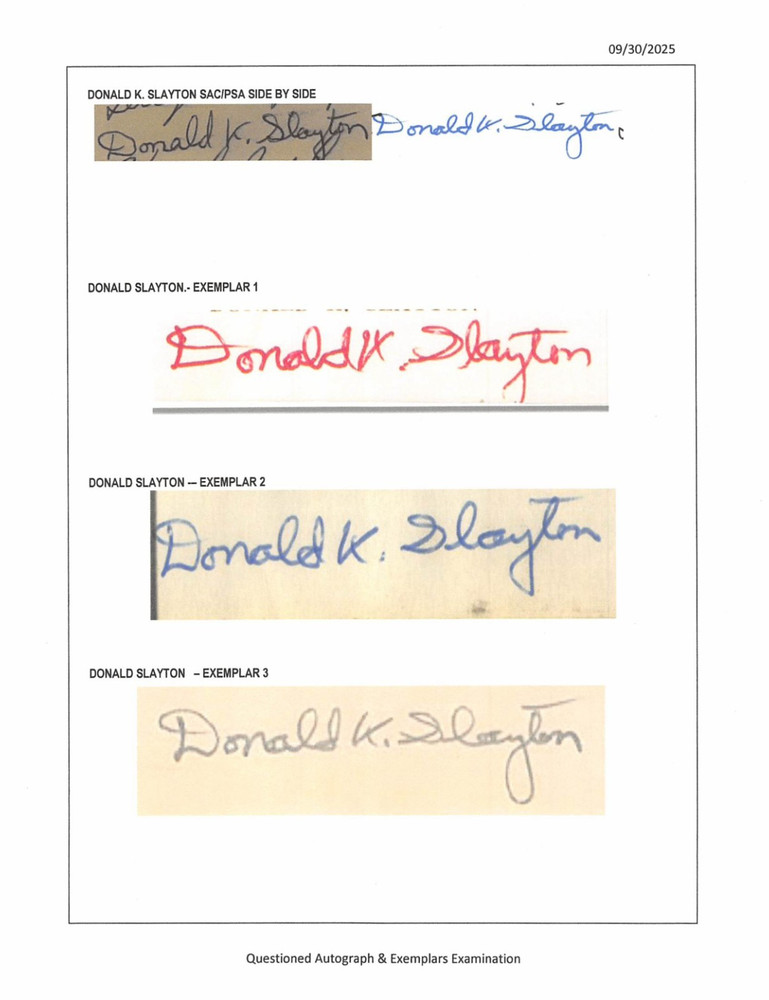 🚀 Mercury 7 Astronauts Signed Postmarked Envelope All 7 Autographs! 🚀