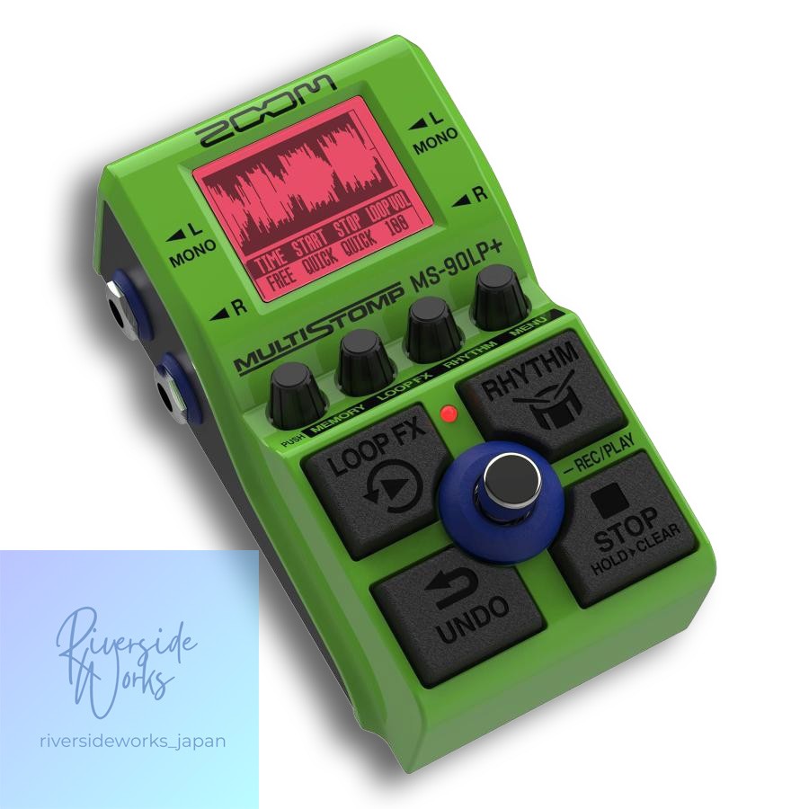 ZOOM MS-90LP+ MultiStomp Effects Box Looper Pedal
