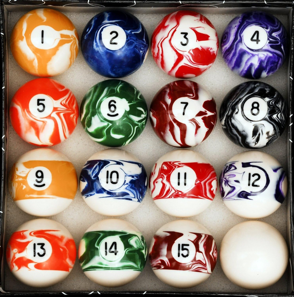 ISZY Billiards Dark Marble