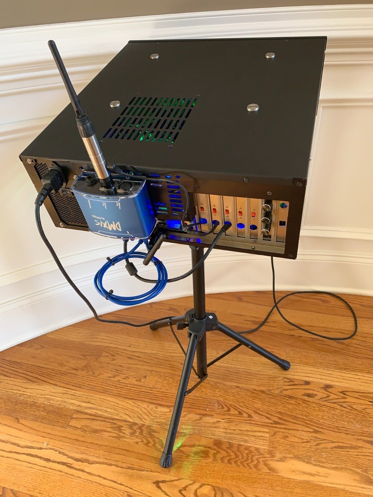 Light Show System: fixtures, PC, DMX controller, software - flawless
