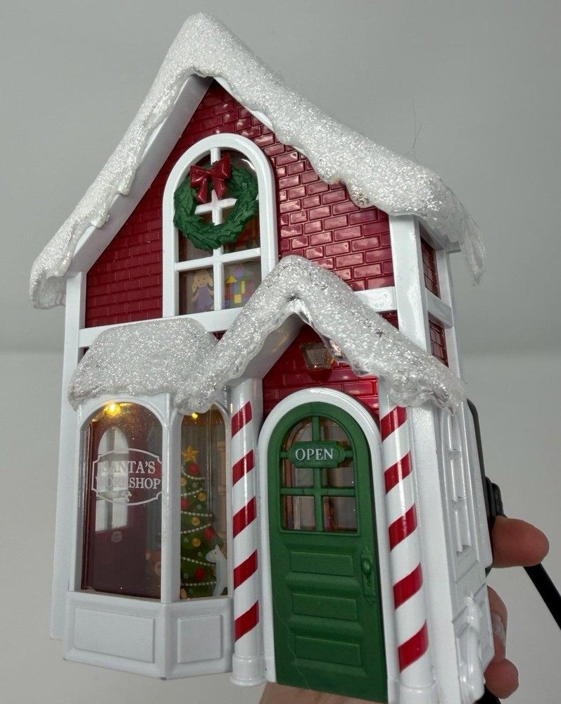 BBW Santas Workshop Wallflower Projection Nightlight Wallflower Plug In - HTF