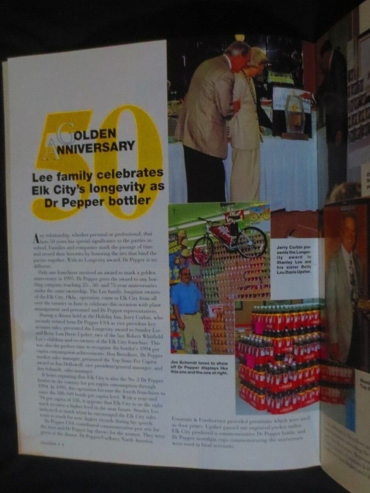 DR PEPPER CLOCK DIAL FALL 1995 MAGAZINE