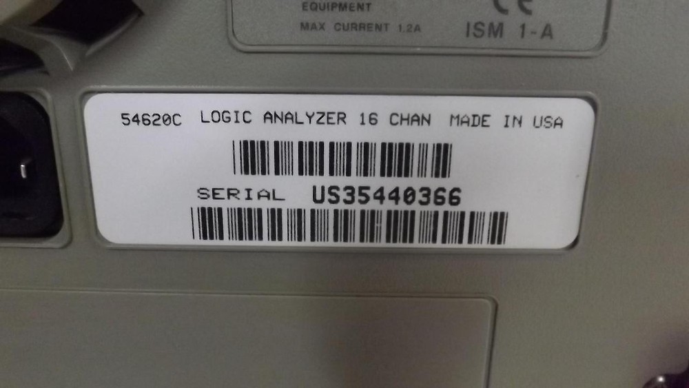 HP HEWLETT PACKARD 54620C 16 CHANNEL LOGIC ANALYZER