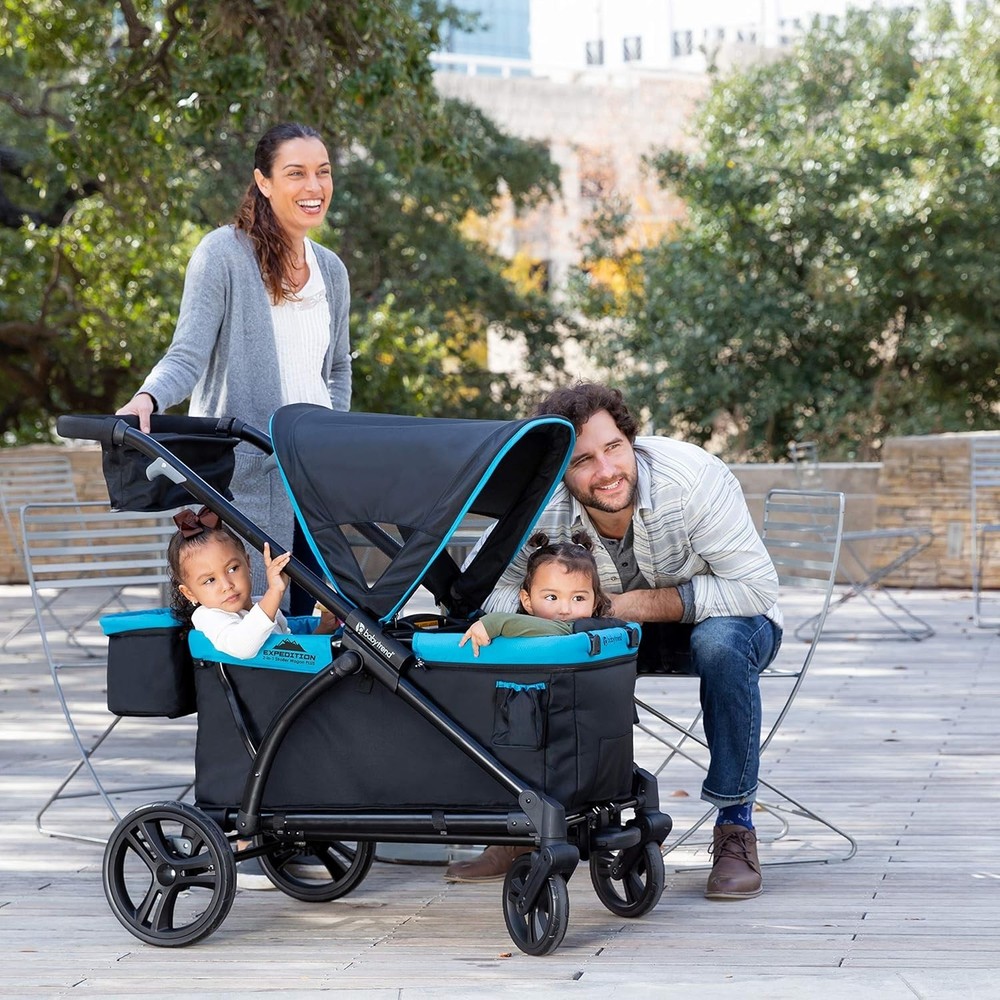 Expedition 2-in-1 Stroller Wagon Plus, Ultra Grey