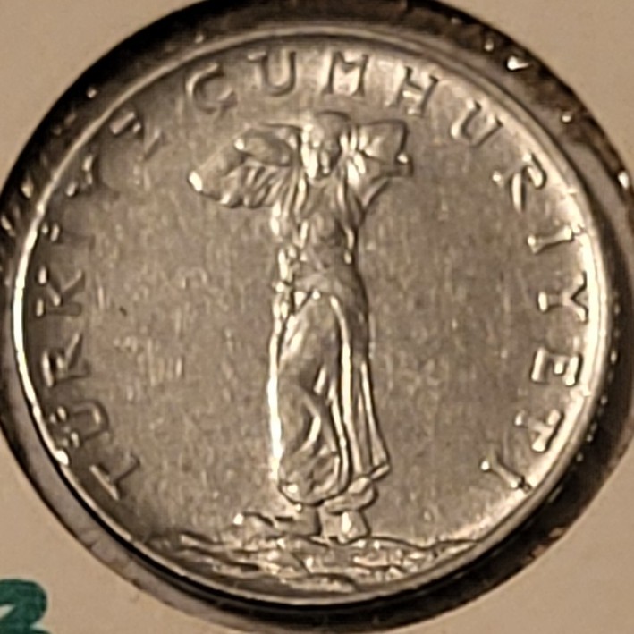 Turkey 1962 25 Kurus Coin - Unc BU
