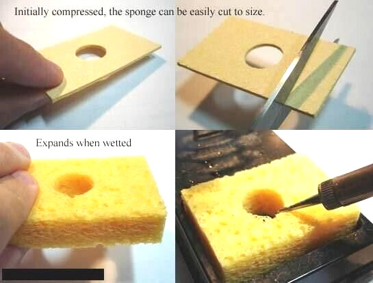 10pk compressed solder sponge SP-8121C