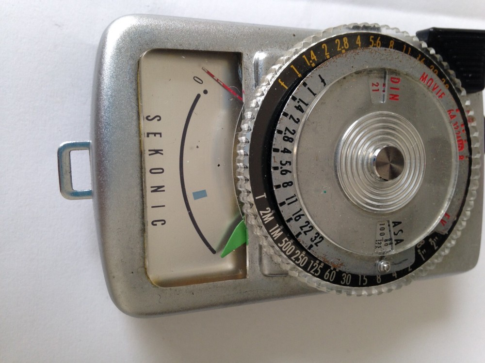 SEKONIC MICRO LEADER Light Meter Untested Vintage
