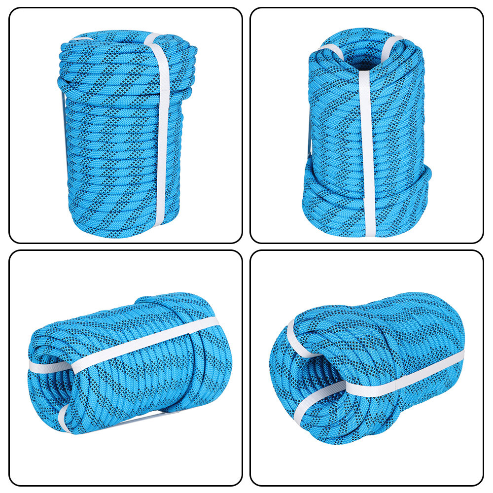 3/8 "x 100'high Strength Polyester Rope,Max Tensile Force: 3520Lbs