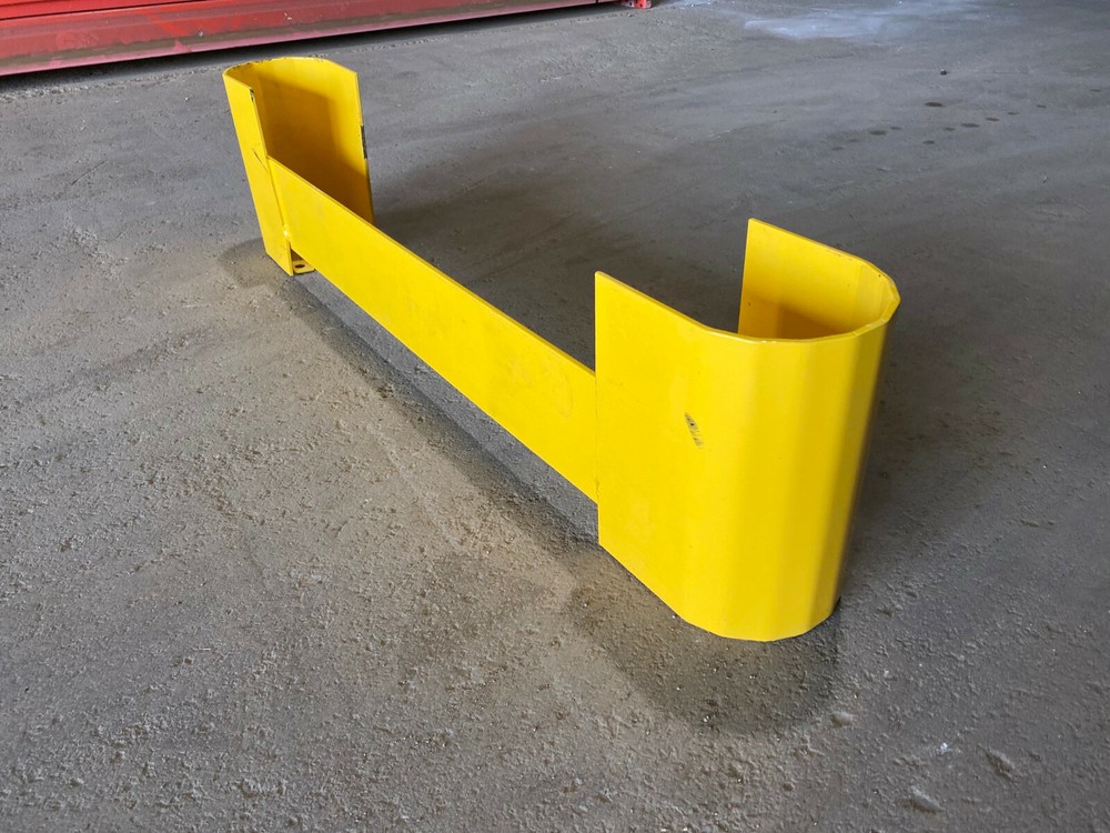 Pallet Rack 48" Yellow Double Sided End Aisle Guard