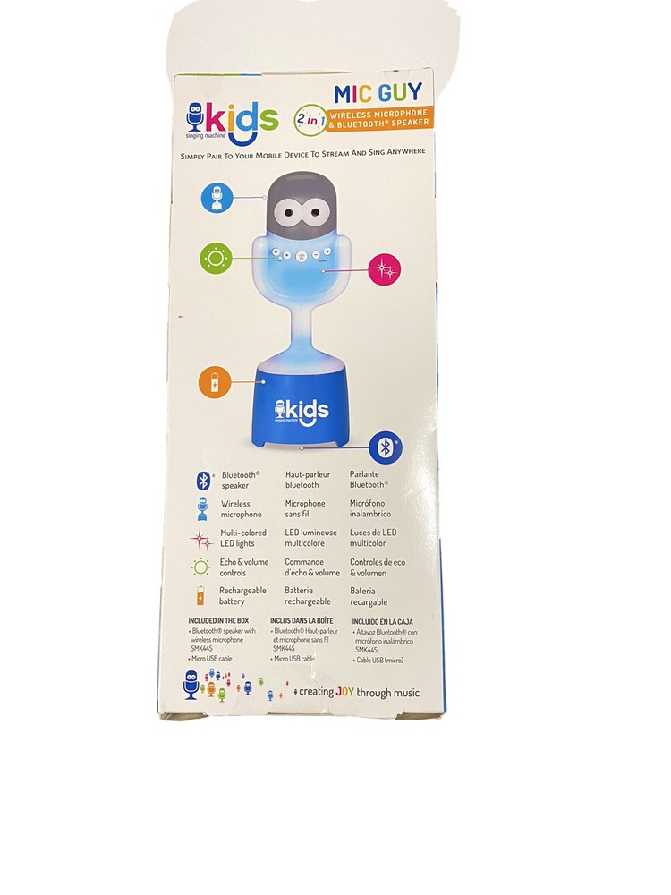 kids singing machine Mic Guy