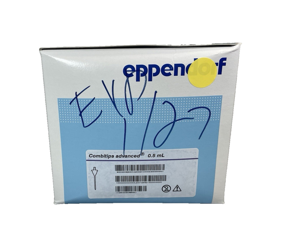 Eppendorf Combitips Advanced 0.5mL Sterile Biopur 100 Tips 0030089634