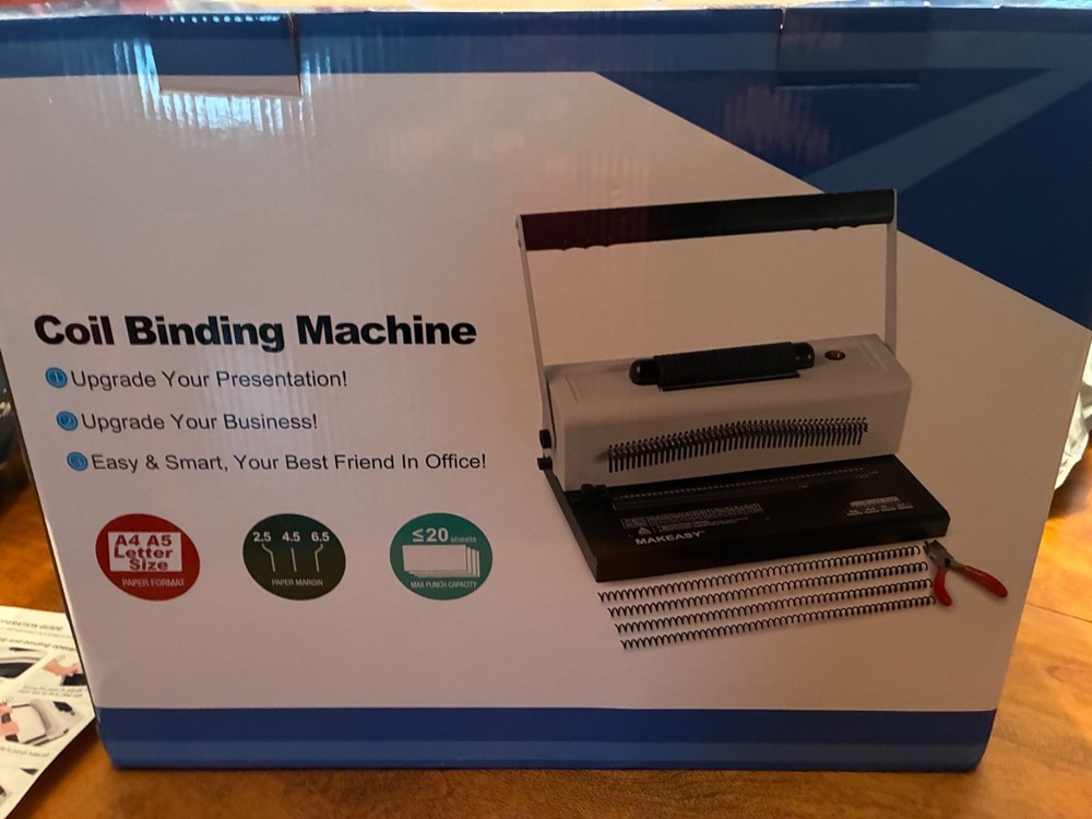 Makeeasy binding machine