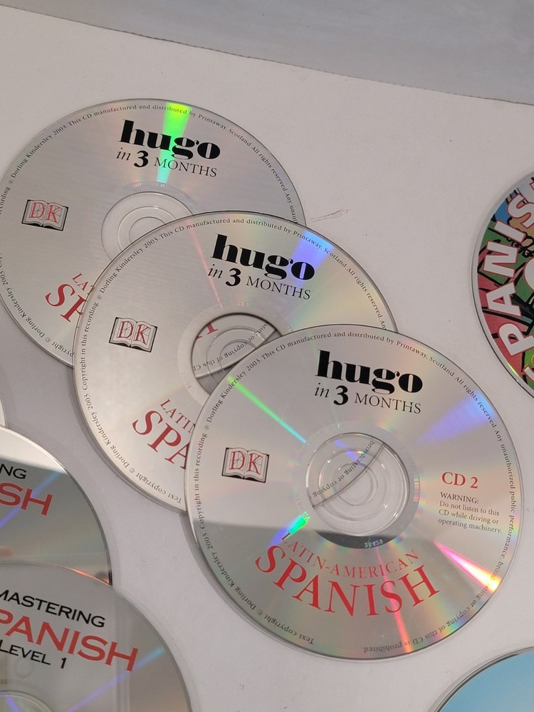 35 Spanish Loose Language PC CD-ROMs & Audio CDs - Living Language Learning