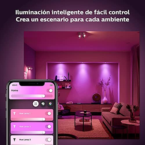 Philips Hue Bluetooth Smart Lightstrip Plus 1m/3ft Extension (No Plug), (Voic...