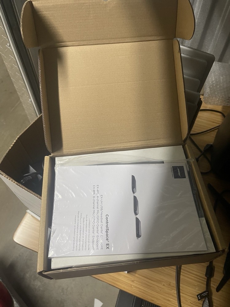 New in Box Bose ControlSpace EX Dante Endpoint