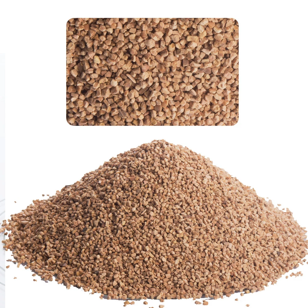 Coarse Grit Walnut Shell Sandblasting Media - 1kg 2.2lbs