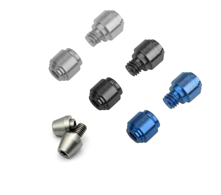 Benchmade Bugout+ Premium EDC Folding Series Custom Machined Titanium Thumb Stud