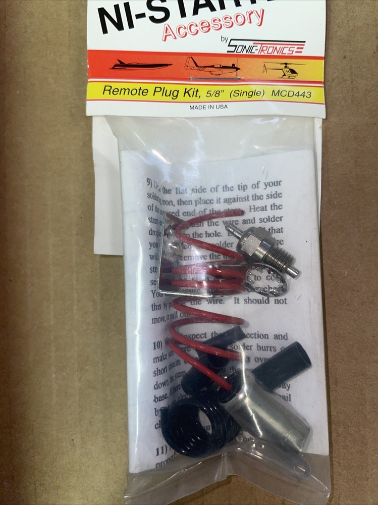 SonicTronics MCD443 Remote Plug Kit 5/8” •