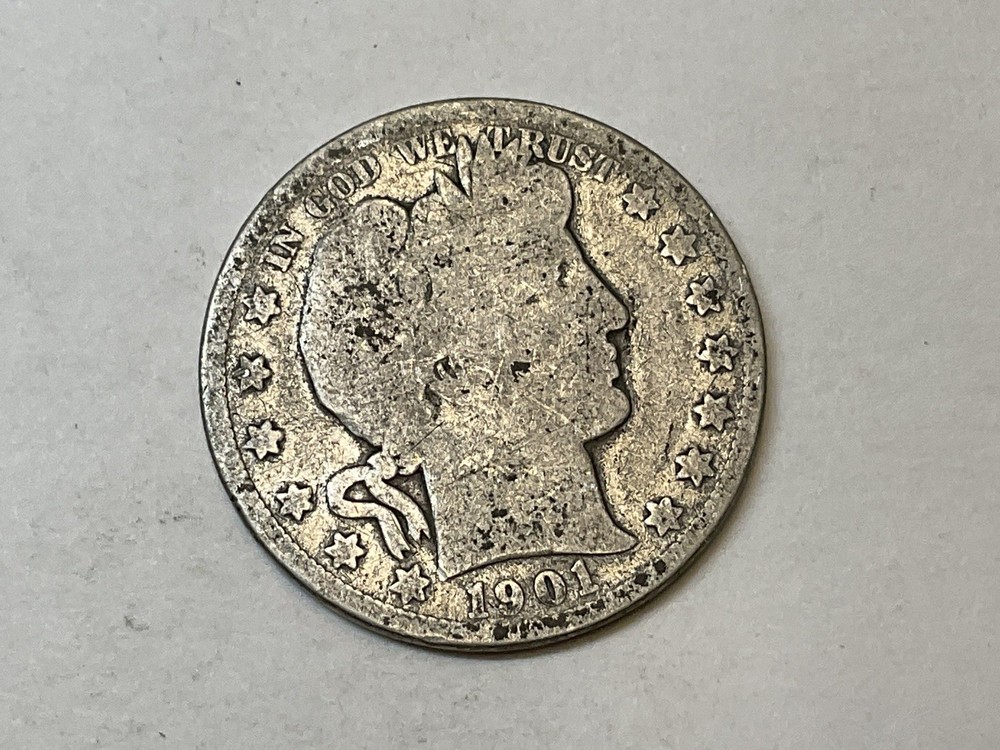 1901-O Barber Half