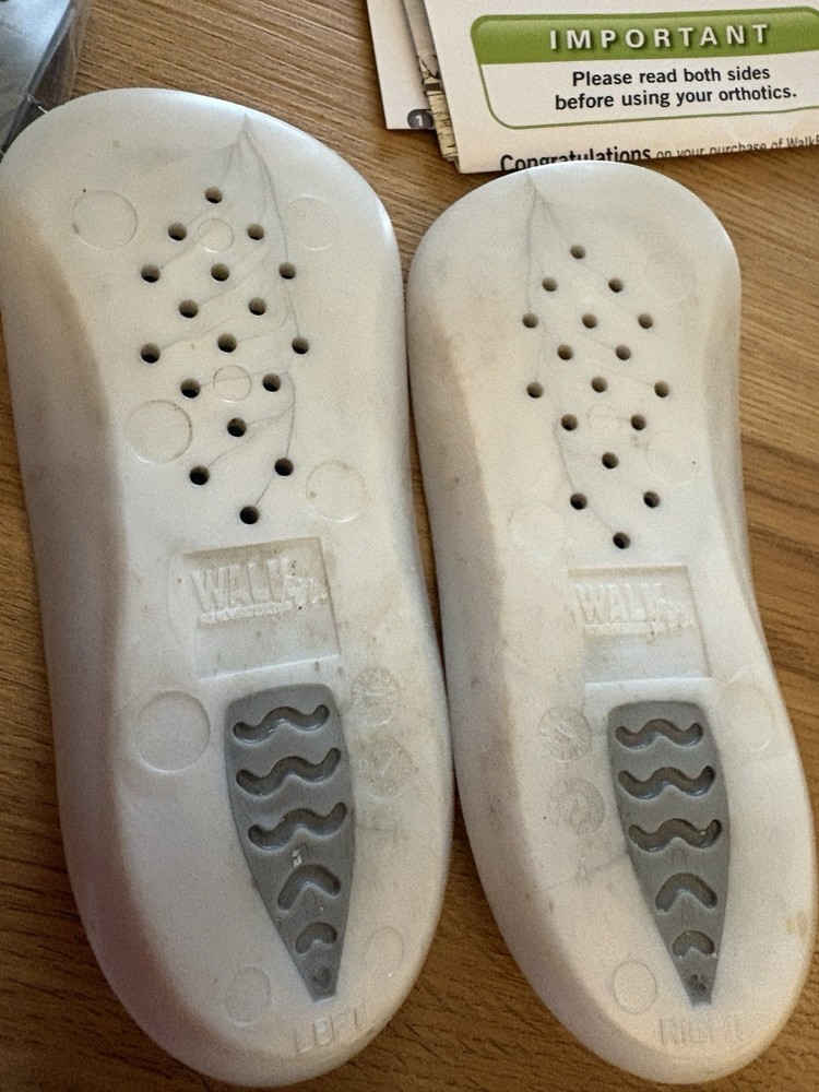 Walk-Fit Platinum Orthotics Inserts- Women’s Size 5-5.5