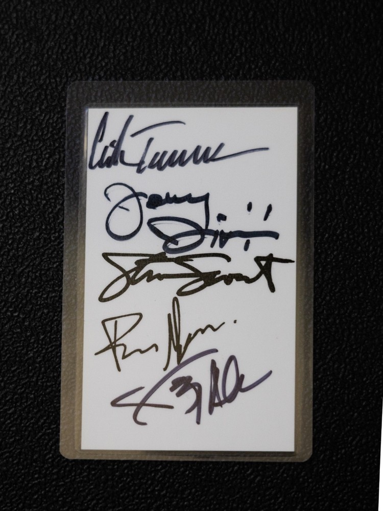 2024 VIP Pass *Signed By ALL MEMBERS*