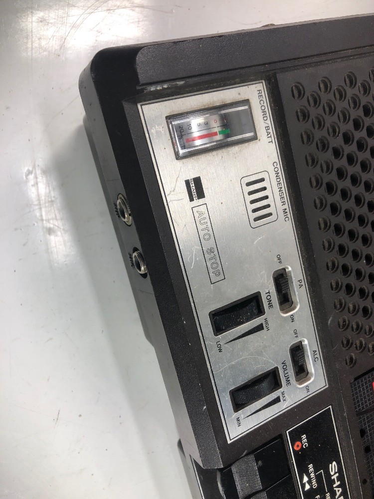 Sharp RD-670AV Educator 2 Slide Projector Sync Recorder As Is Parts