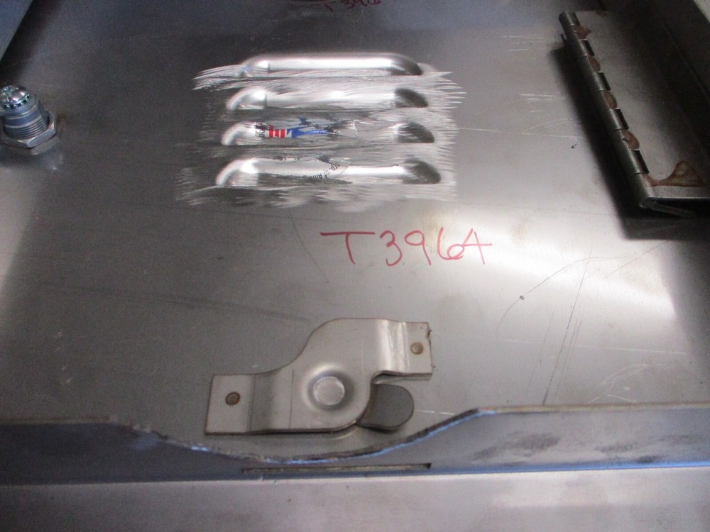 (3) WB DOORS GP-LV-103 12" x 12" Access Door Panel Stainless *Missing Key* USED