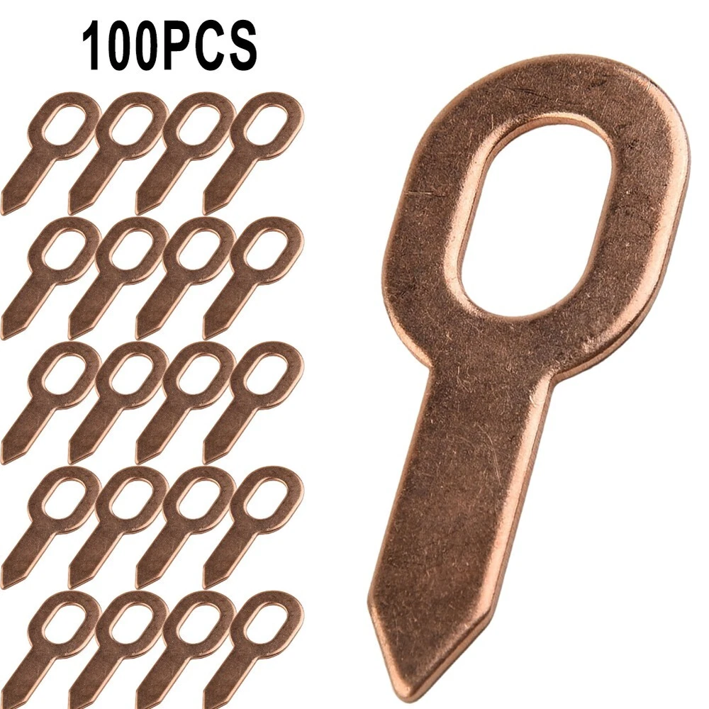 100x Dent Puller Ring For Spot Welding Welder Car Body Panel Pulling Washer Tool