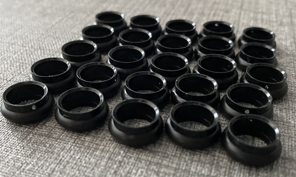 25 Pack OEM Callaway Golf Collared Ferrules .370” for Older Model Callaway Irons