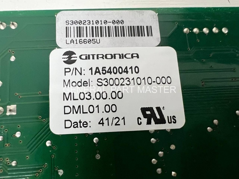 GENUINE OEM GITRONICA POWER BOARD 1A5400410