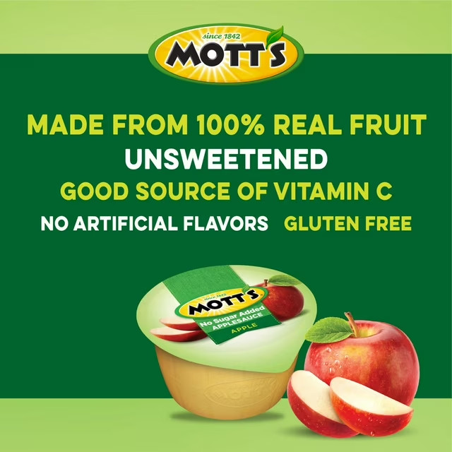 Mott's Natural Applesauce, 36 ct.