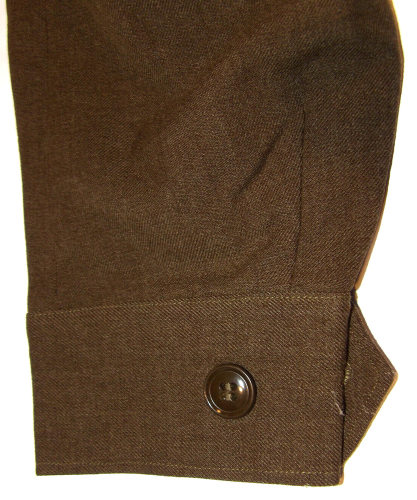 VTG WWII/KOREAN WAR EISENHOWER/IKE WOOL JACKET! 3rd ARMY SHOULDER PATCH! 38R