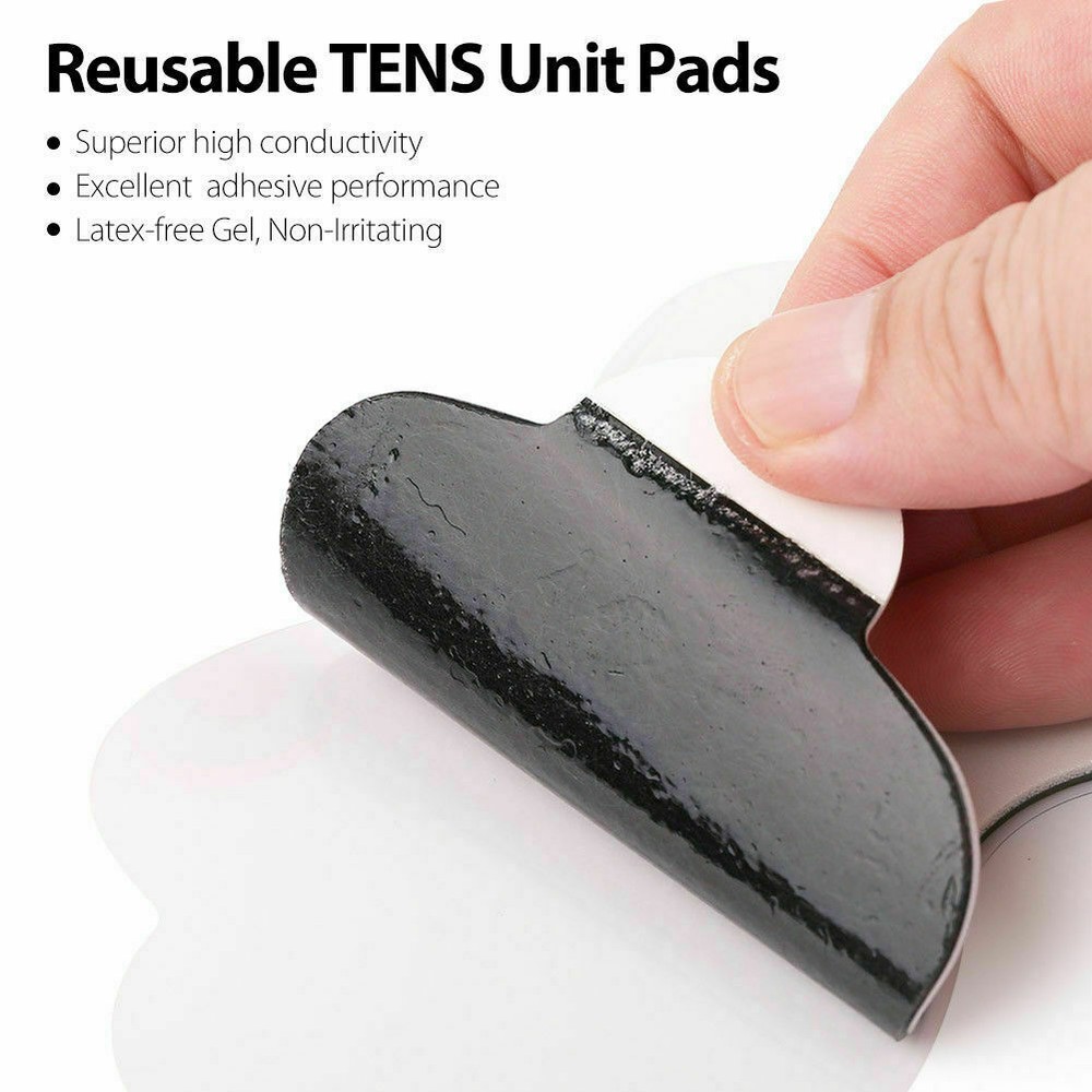 20 PCS Snap Replacement Electrode Pads for TENS Unit Muscle Stimulator Massager